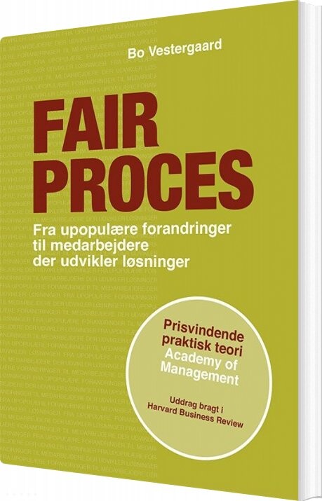 Fair Proces - Bo Vestergaard - Bog - Lead Read
