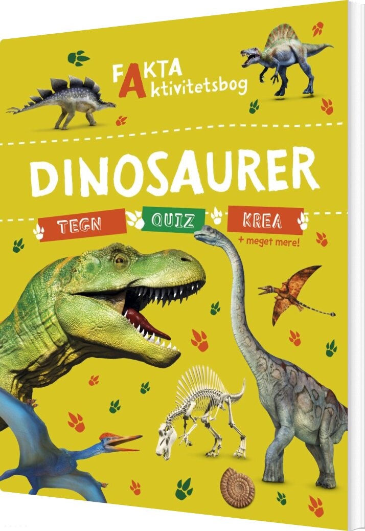 Fakta Aktivitetsbog: Dinosaurer - Bog - Forlaget Bolden
