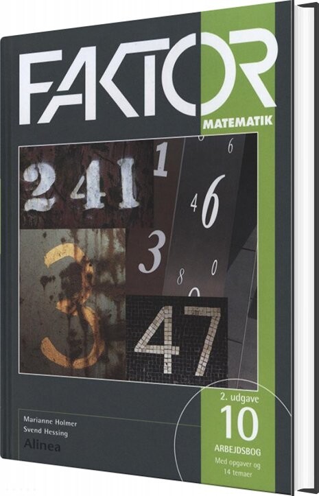 Faktor 10, Arbejdsbog - 2. Udgave - Marianne Holmer - Bog - Alinea