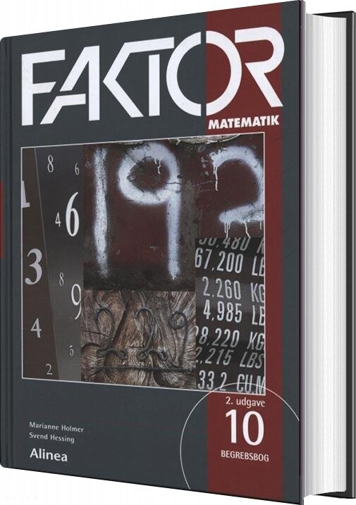Faktor 10, Begrebsbog - 2. Udgave - Marianne Holmer - Bog - Alinea