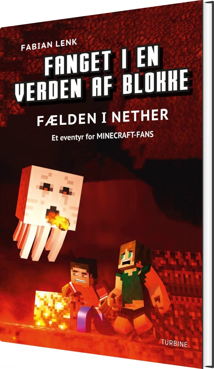 Fanget I En Verden Af Blokke 2 - Fælden I Nether - Fabian Lenk - Bog - Turbine