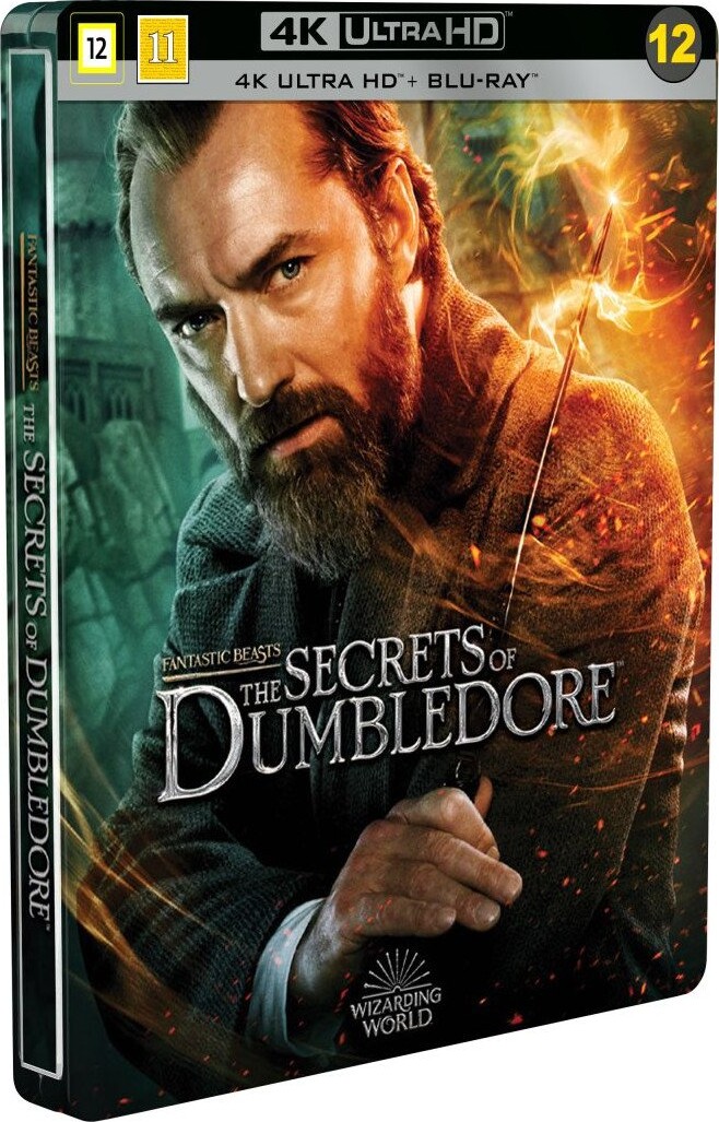 Fantastiske Skabninger 3 - Dumbledores Hemmeligheder - Steelbook - 4K Blu-Ray