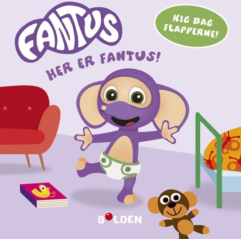 Fantus - Her Er Fantus! - Bolden - Bog - Forlaget Bolden