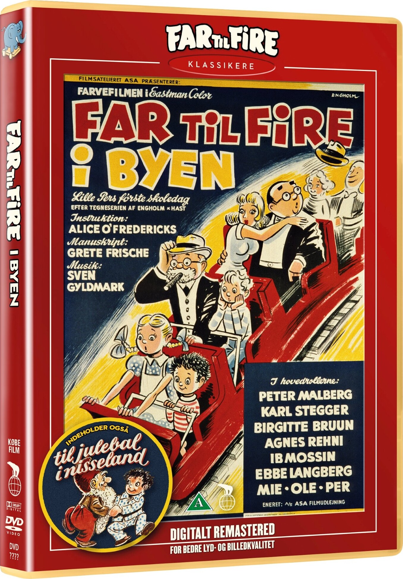 Far Til Fire I Byen - DVD - Film