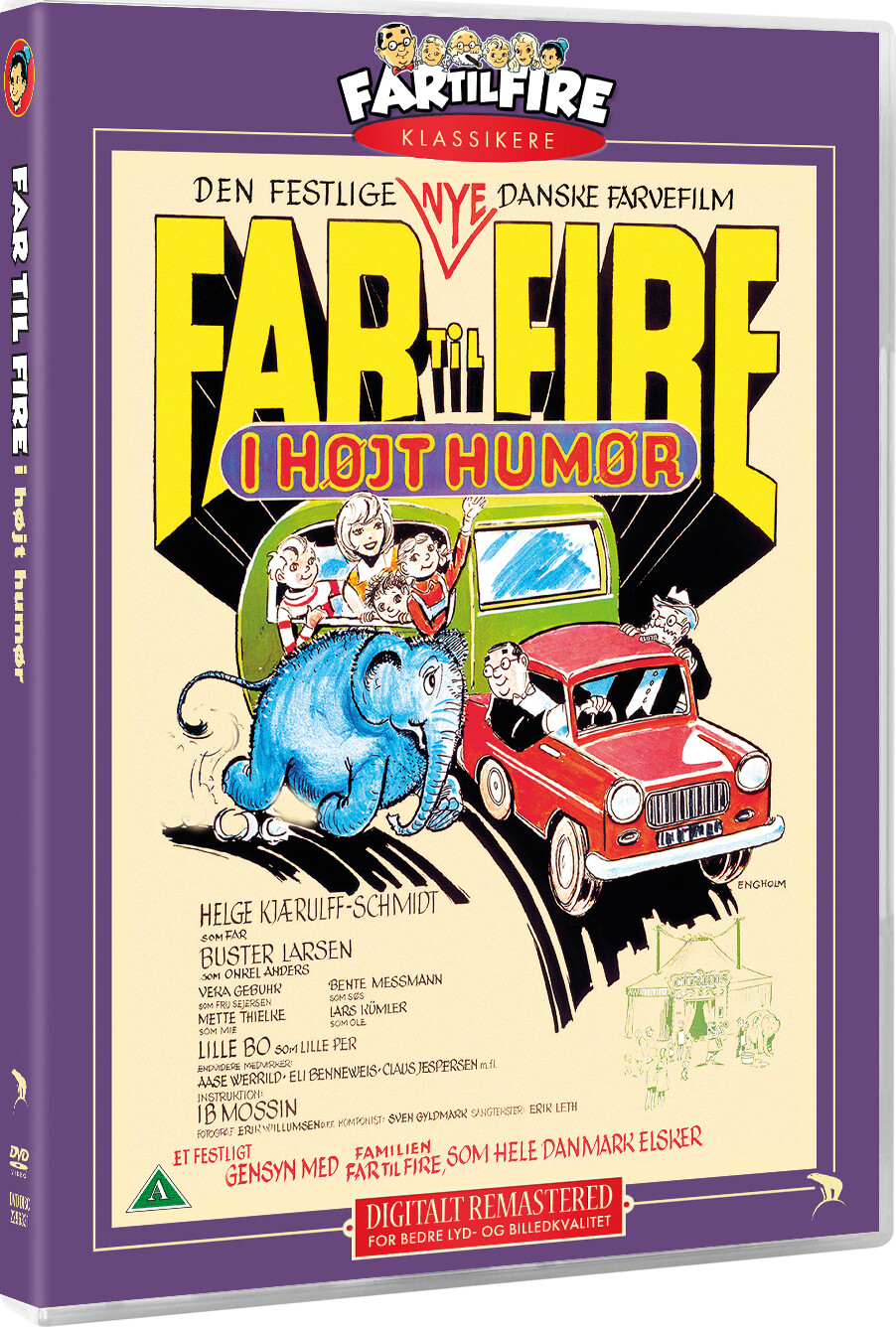 Far Til Fire I Højt Humør  - DVD - Film