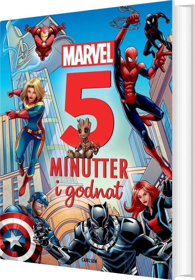 Fem Minutter I Godnat - Marvel - Bog - Carlsen