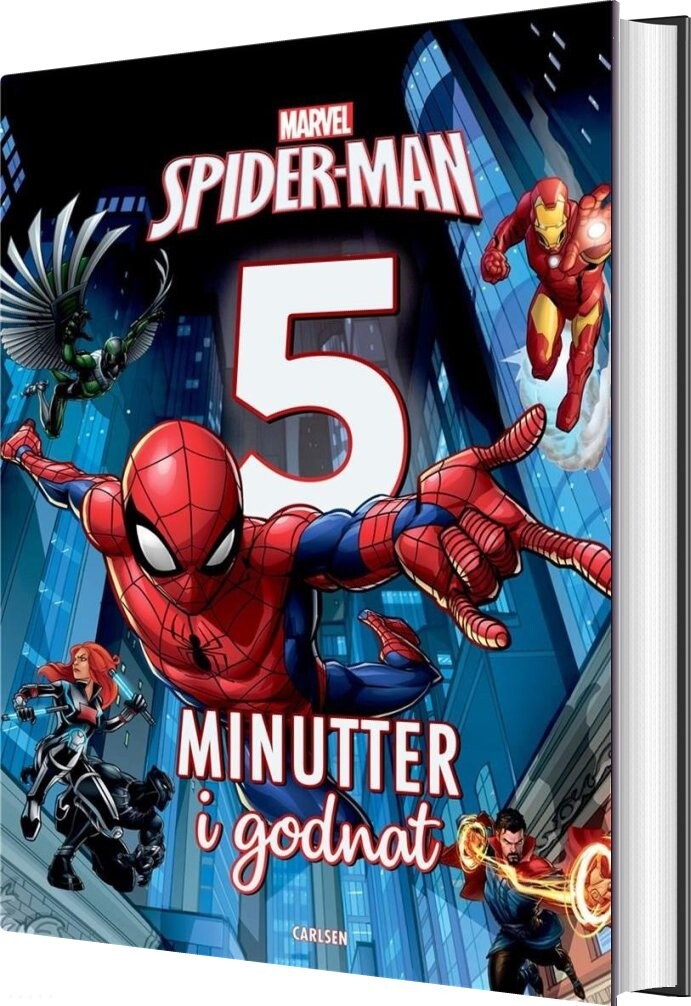Fem Minutter I Godnat - Spider-man - Bog - Carlsen