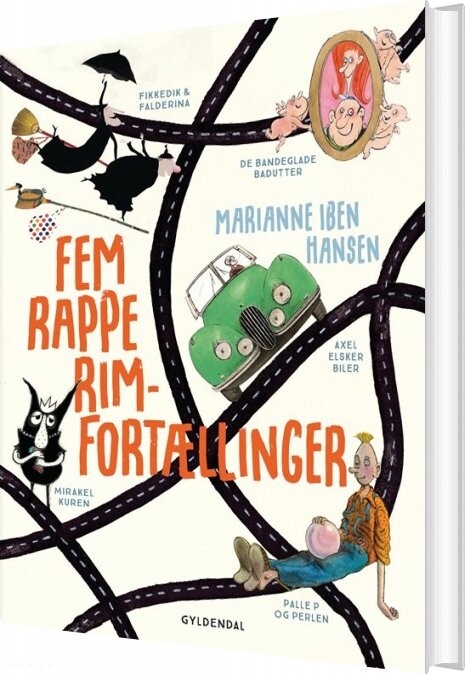 Fem Rappe Rim-fortællinger - Hanne Bartholin - Bog - Gyldendal