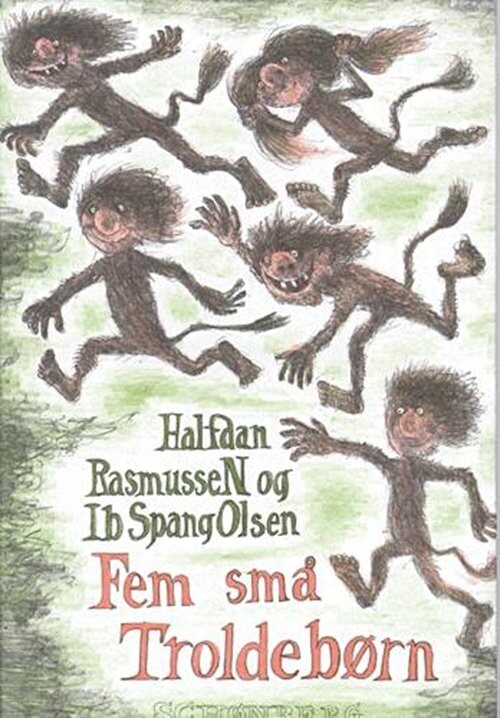 Fem Små Troldebørn - Halfdan Rasmussen - Bog - Gyldendal