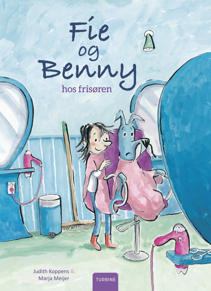 Fie Og Benny Hos Frisøren - Judith Koppens - Bog - Turbine