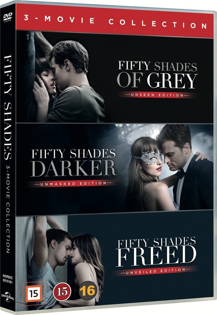Fifty Shades Trilogy Box Set - DVD - Film