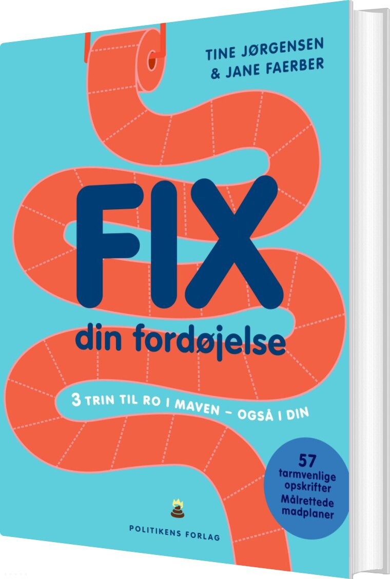 Fix Din Fordøjelse - Tine Jørgensen - Bog - Politikens Forlag