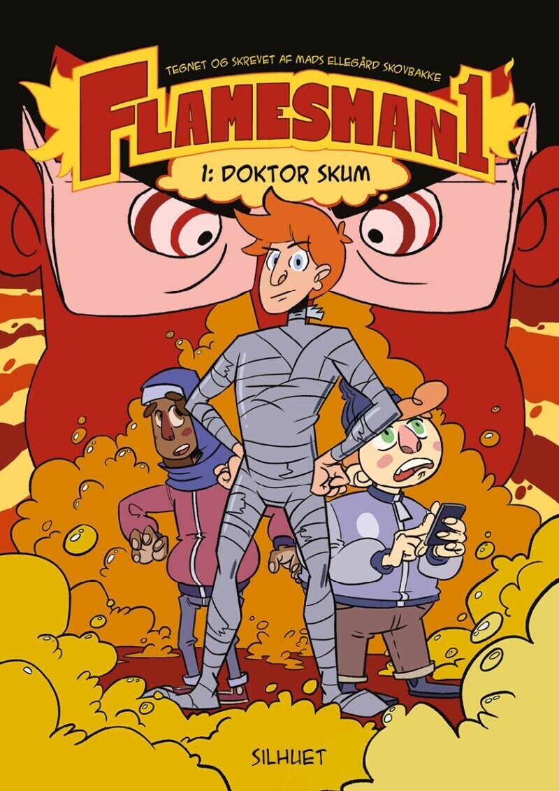 Flamesman1 - Doktor Skum - Mads Ellegård Skovbakke - Bog - Silhuet