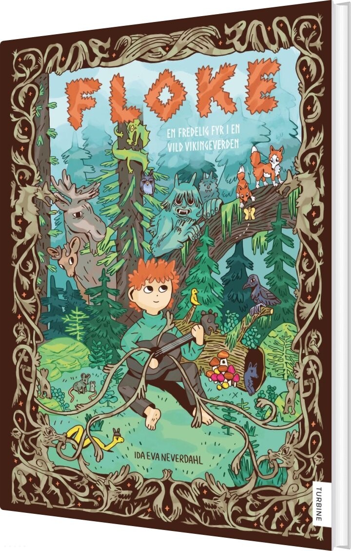 Floke - En Fredelig Fyr I En Vild Vikingeverden - Ida Eva Neverdahl - Bog - Turbine