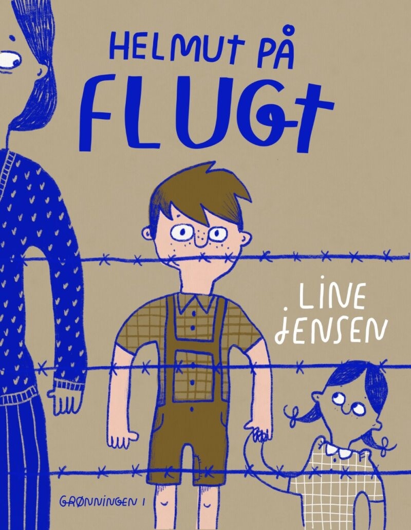 Helmut På Flugt - Line Jensen - Bog - Grønningen 1