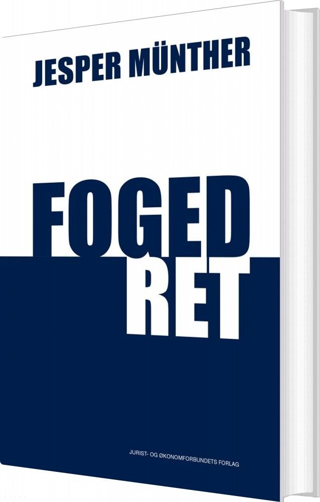 Fogedret - Jesper Münther - Bog - Djøf Forlag