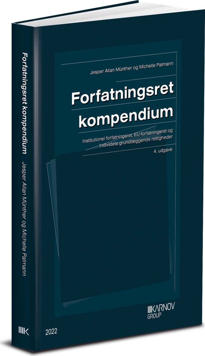 Forfatningsret - Jesper Allan Münther - Bog - Karnov Group