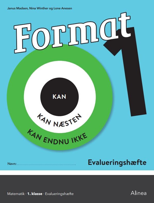 Format 1, Evalueringshæfte - Janus Madsen - Bog - Alinea