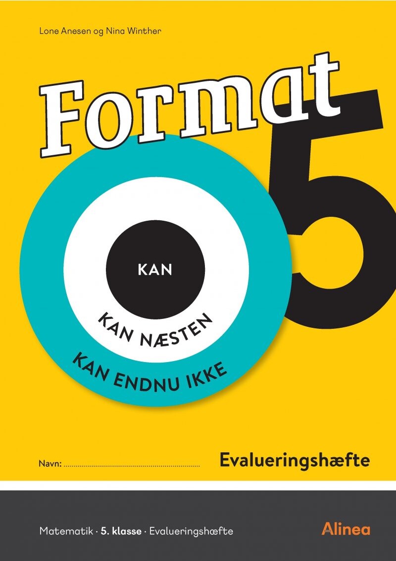 Format 5, Evalueringshæfte - Lone Anesen - Bog - Alinea