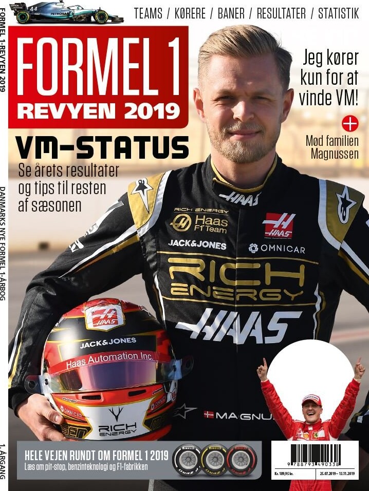 Formel 1 Revyen 2019 - Bog - Forlaget Benjamin