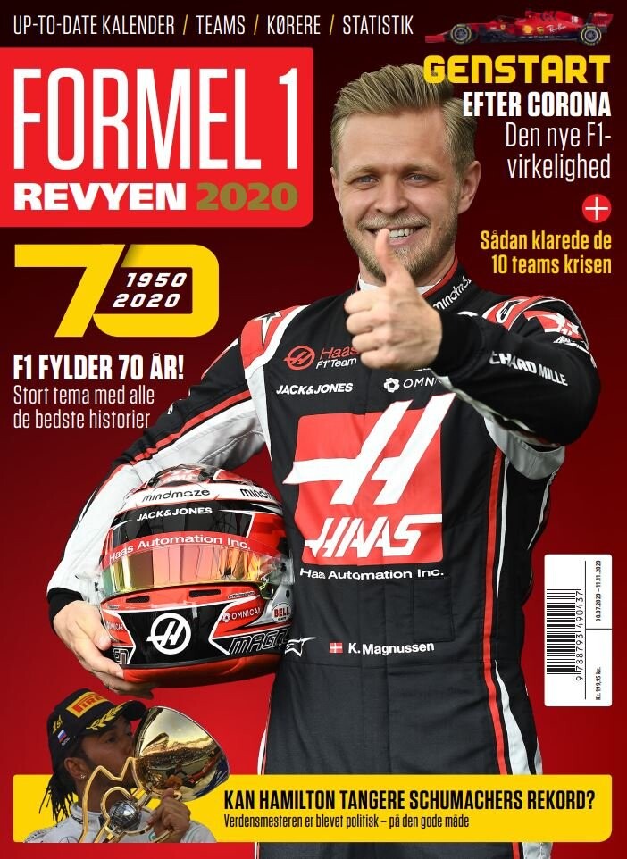 Formel 1 Revyen 2020 - Bog - Forlaget Benjamin