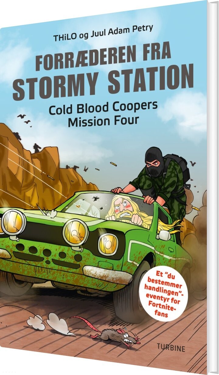 Forræderen Fra Stormy Station - Cold Blood Cooper's Mission Four - Thilo - Bog - Turbine