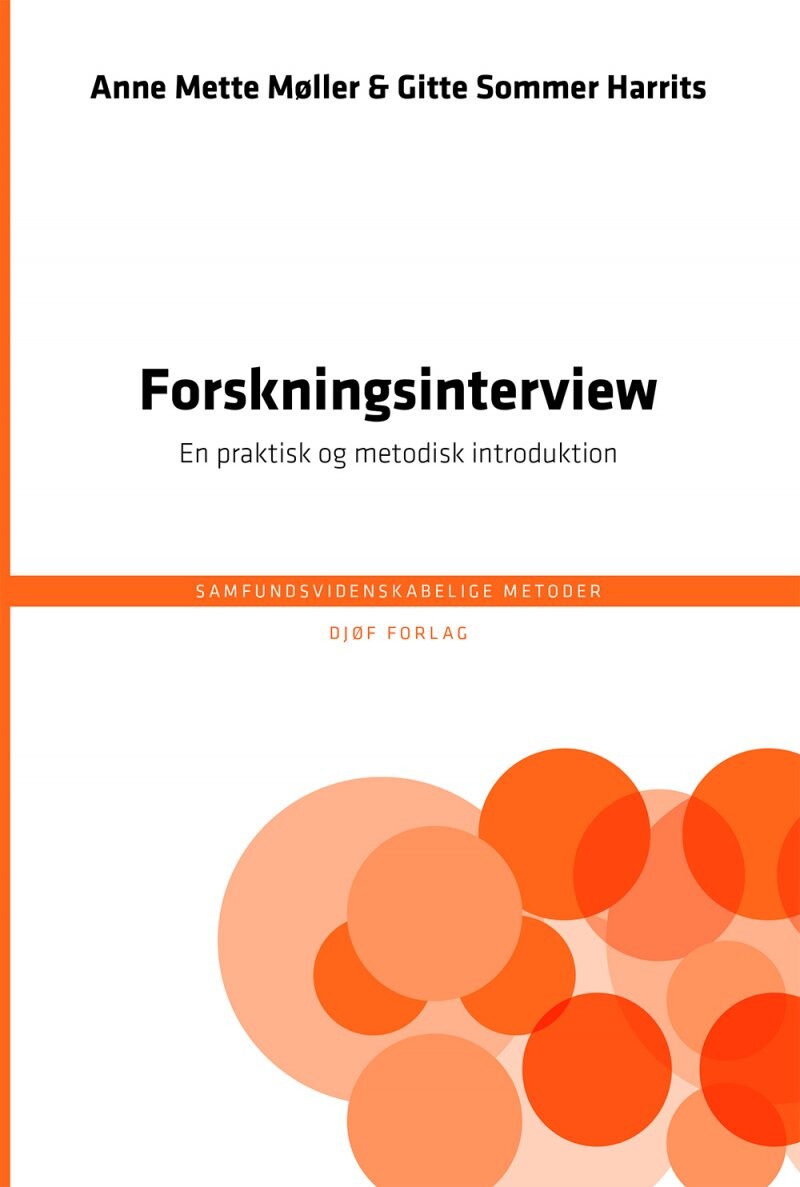 Forskningsinterview - Gitte Sommer Harrits - Bog - Djøf Forlag