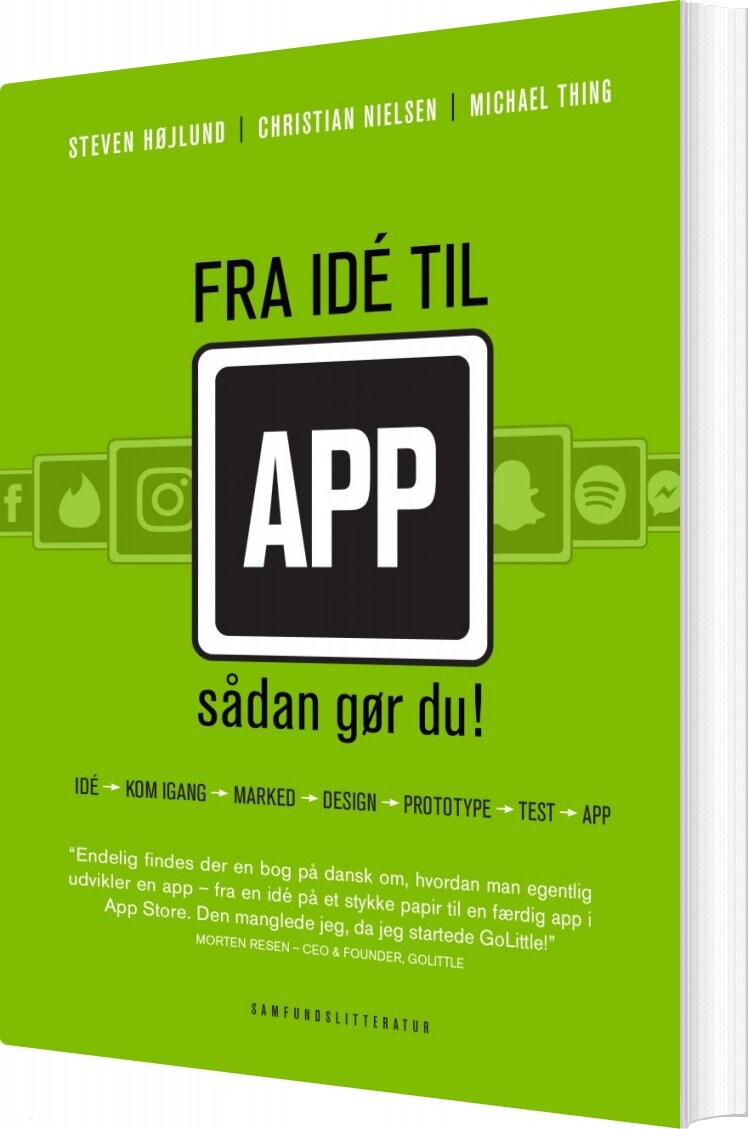 Fra Idé Til App - Christian Nielsen - Bog - Forlaget Samfundslitteratur