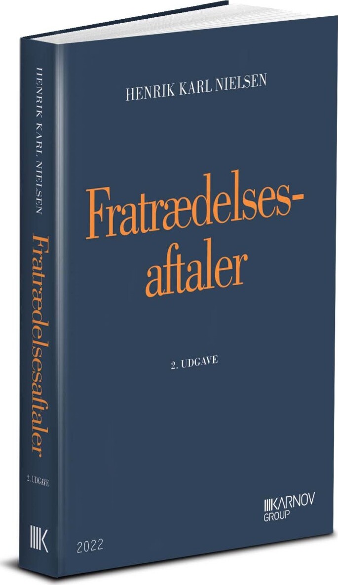 Fratrædelsesaftaler - Henrik Karl Nielsen - Bog - Karnov Group