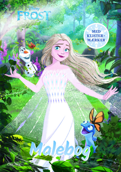 Frozen Malebog - 6 Stk - Bog - Carlsen