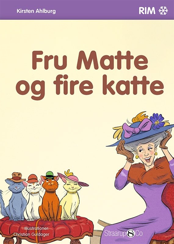 Fru Matte Og Fire Katte - Kirsten Ahlburg - Bog
