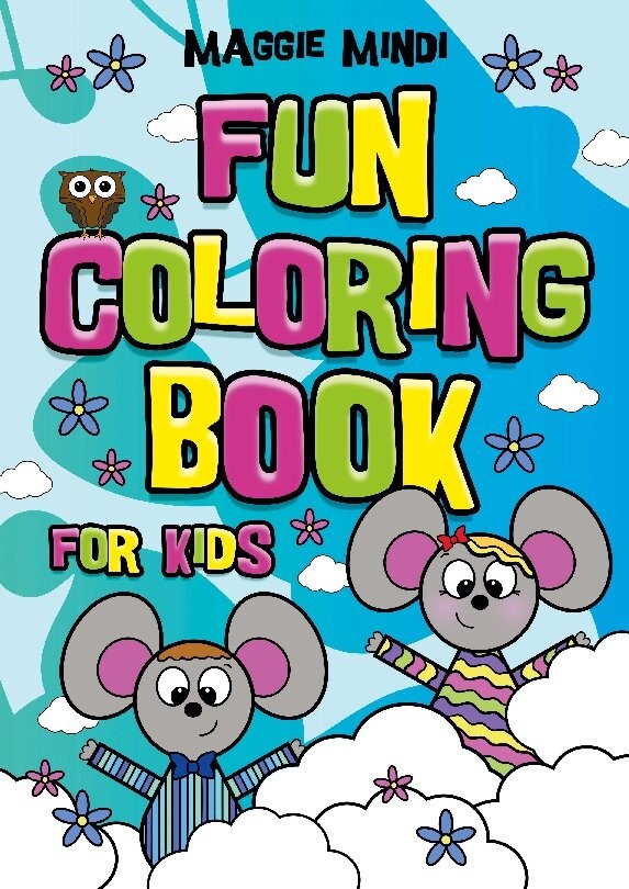 Fun Coloring Book For Kids - Maggie Mindi - English Book - Books On Demand