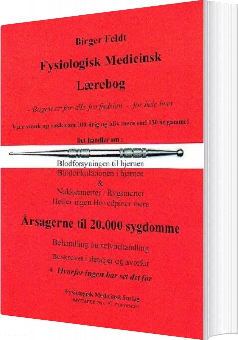 Fysiologisk Medicinsk Lærebog - Birger Feldt - Bog