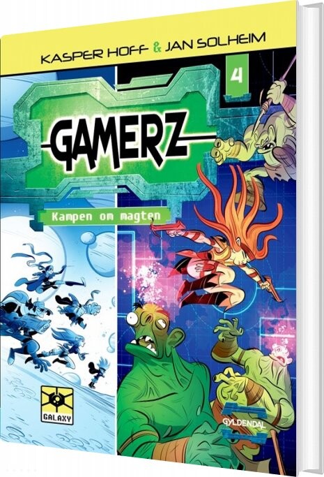 Gamerz 4 - Kampen Om Magten - Jan Solheim - Bog - Gyldendal