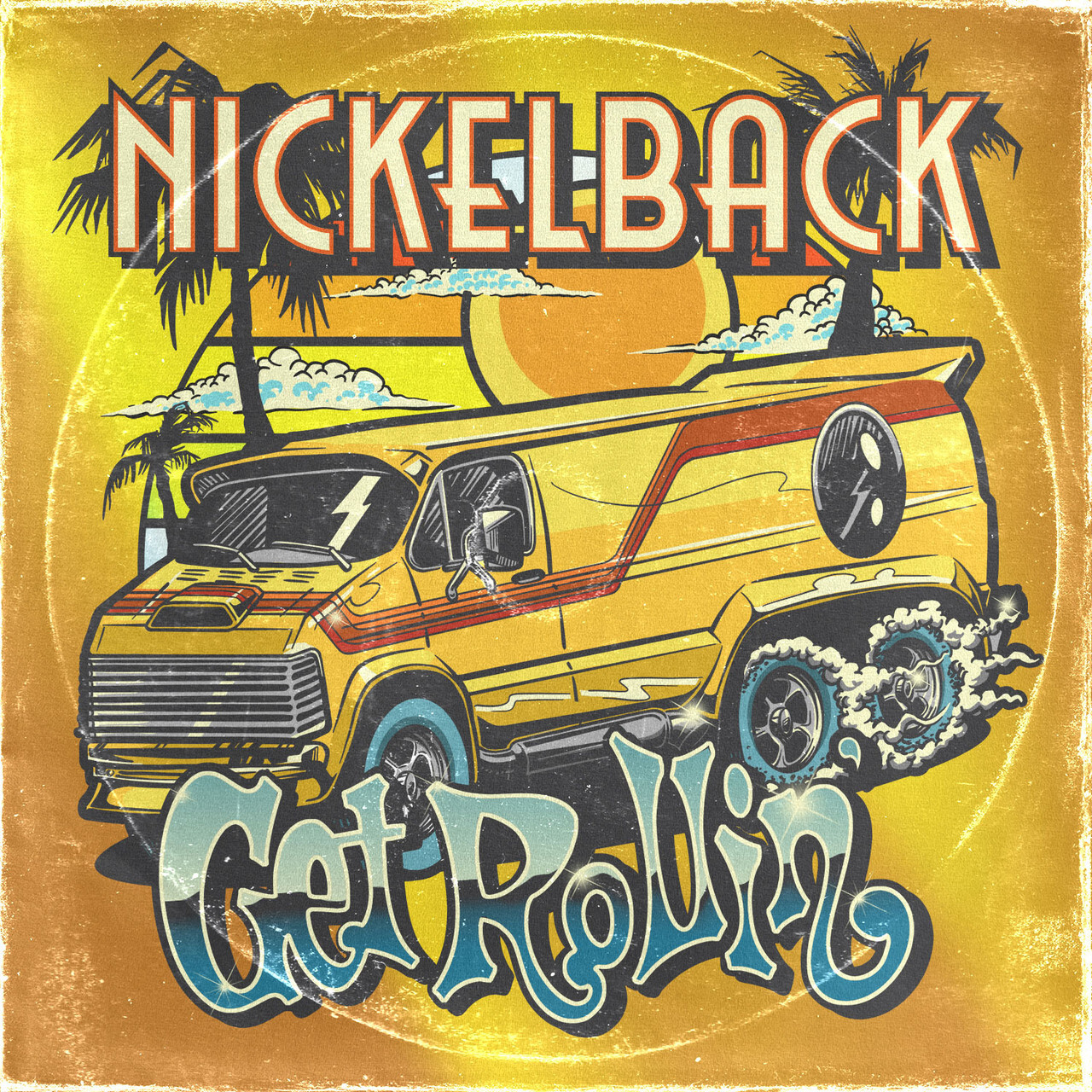 Nickelback - Get Rollin' - Orange Edition - Vinyl Lp