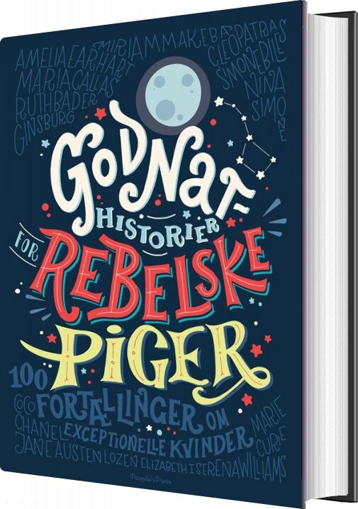 Godnathistorier For Rebelske Piger - Elena Favilli - Bog - Peoples Press
