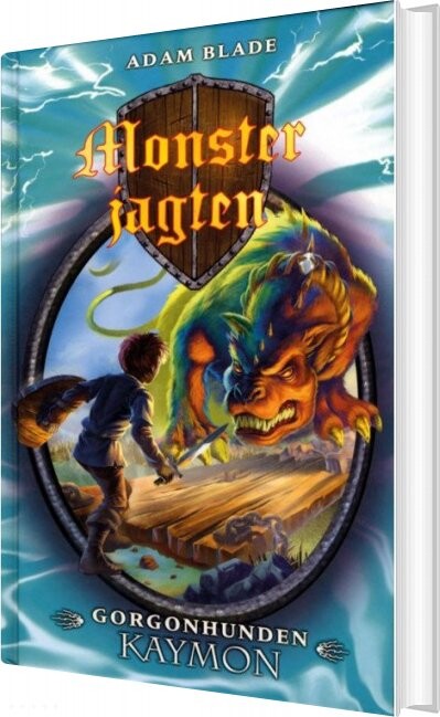 Monsterjagten 16 - Gorgonhunden Kaymon - Adam Blade - Bog - Gads Børnebøger