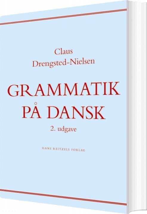 Grammatik På Dansk - Claus Drengsted-nielsen - Bog - Hans Reitzels Forlag