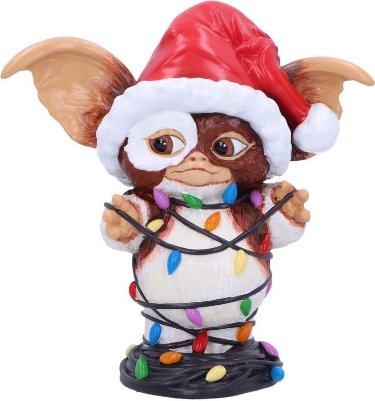 Gremlins Julepynt - Gizmo Med Julelys - 13 Cm - Nemesis Now