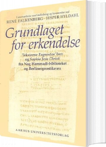 Grundlaget For Erkendelse - Bog - Aarhus Universitetsforlag