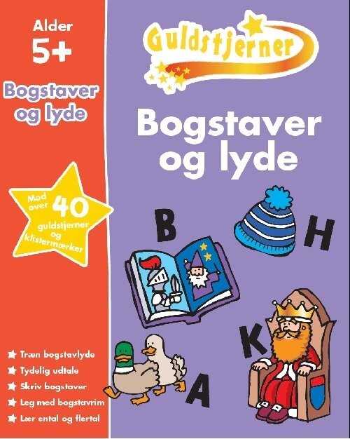 Guldstjerner - Bogstaver Og Lyde - Bog - Karrusel Forlag