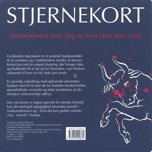 Gyldendals Stjernekort - Børge Svanhof - Bog