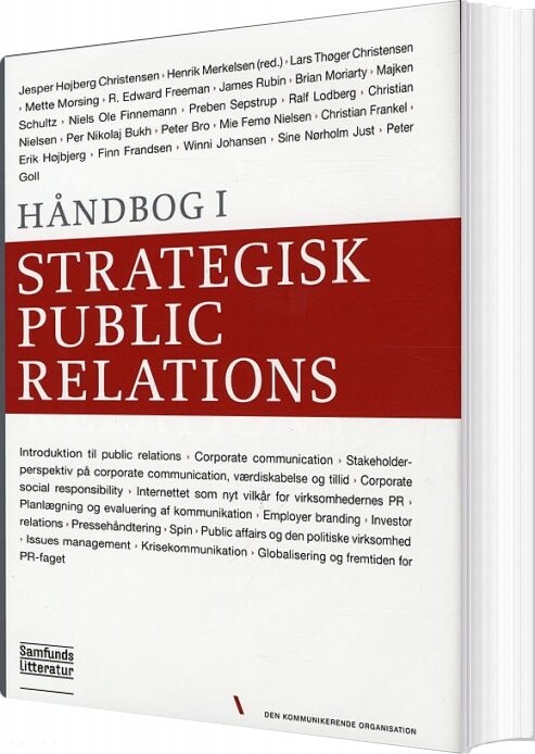 Håndbog I Strategisk Public Relations - Henrik Merkelsen - Bog - Forlaget Samfundslitteratur