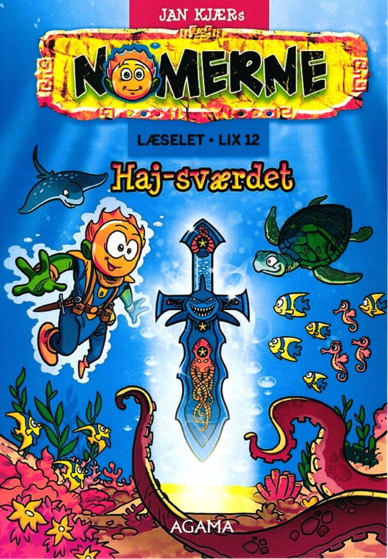 Nomerne: Hajsværdet - Lix 12 - Jan Kjær - Bog - Agama