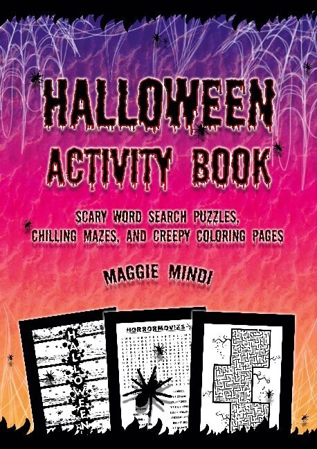 Halloween Activity Book - Maggie Mindi - English Book - Books On Demand