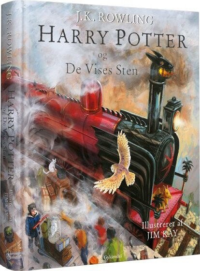 Harry Potter 1 - Illustreret Udgave - Og De Vises Sten - J. K. Rowling - Bog - Gyldendal