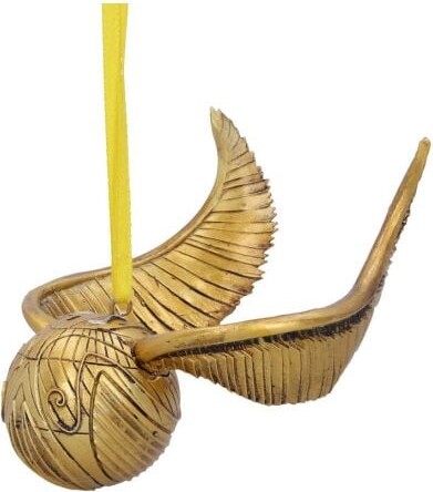 Harry Potter Julepynt - Det Gyldne Lyn - 7,5 Cm - Nemesis Now