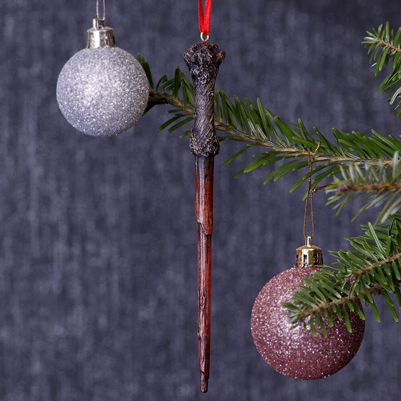 Harry Potter Julepynt - Harry Potters Tryllestav - 7,5 Cm - Nemesis Now