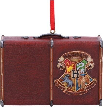 Harry Potter Julepynt - Hogwarts Kuffert - 7,5 Cm - Nemesis Now