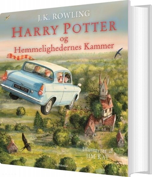 Harry Potter 2 - Illustreret Udgave - Og Hemmelighedernes Kammer - J. K. Rowling - Bog - Gyldendal